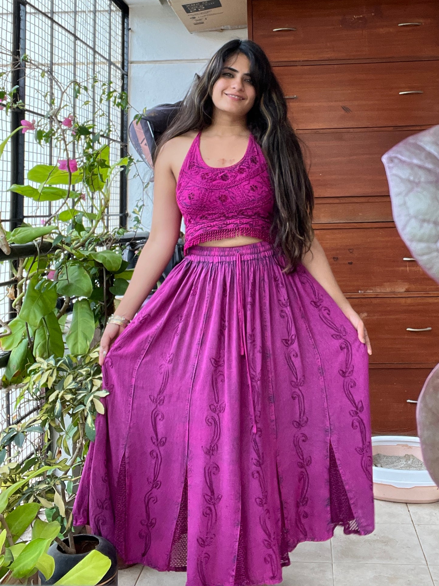 Nritya Tara Skirt Co-ords
