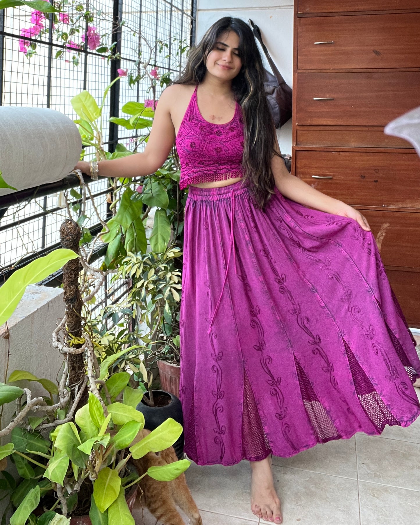 Nritya Tara Skirt Co-ords