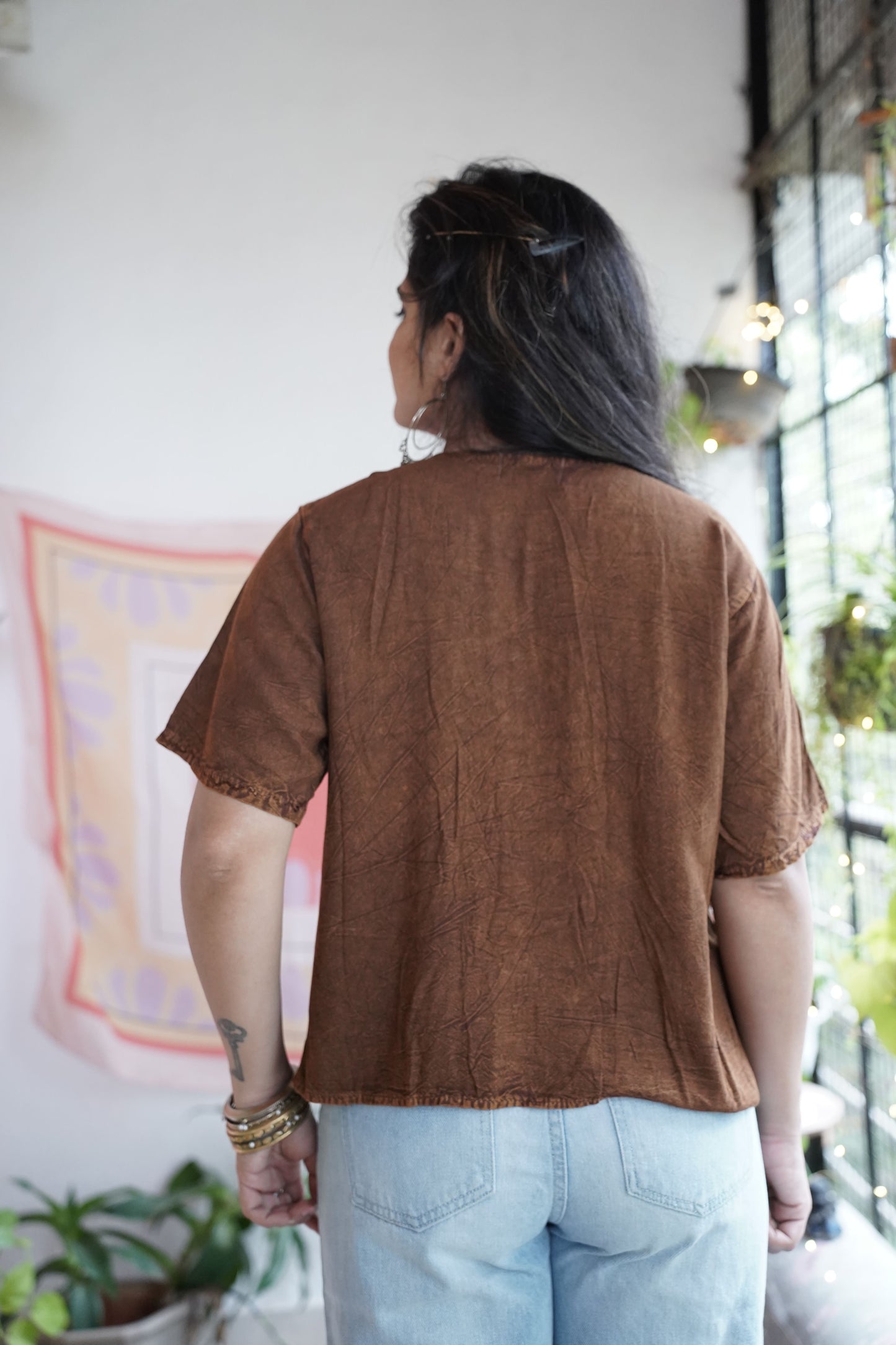 Rhea Relaxed Fit Top