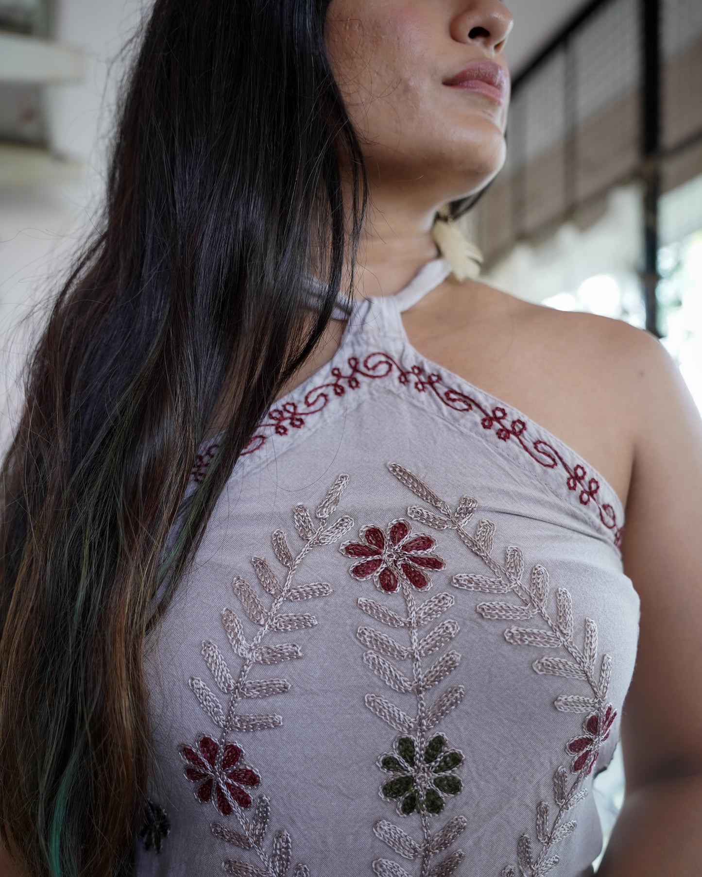 Neelam Halter Neck Top