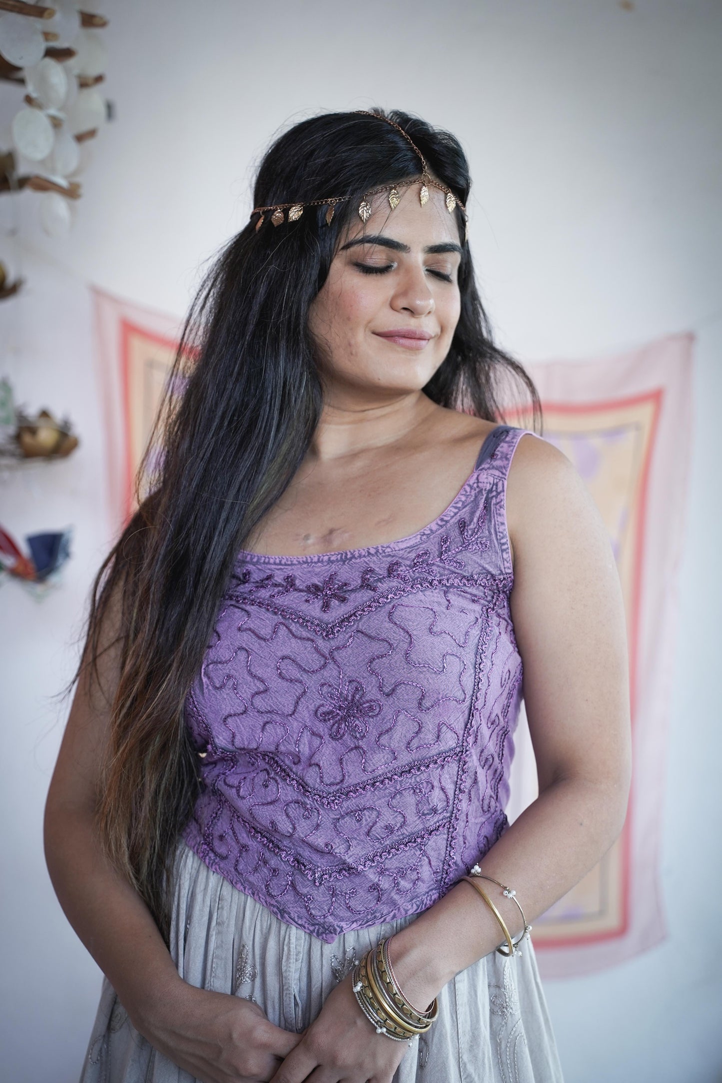 Lila Top