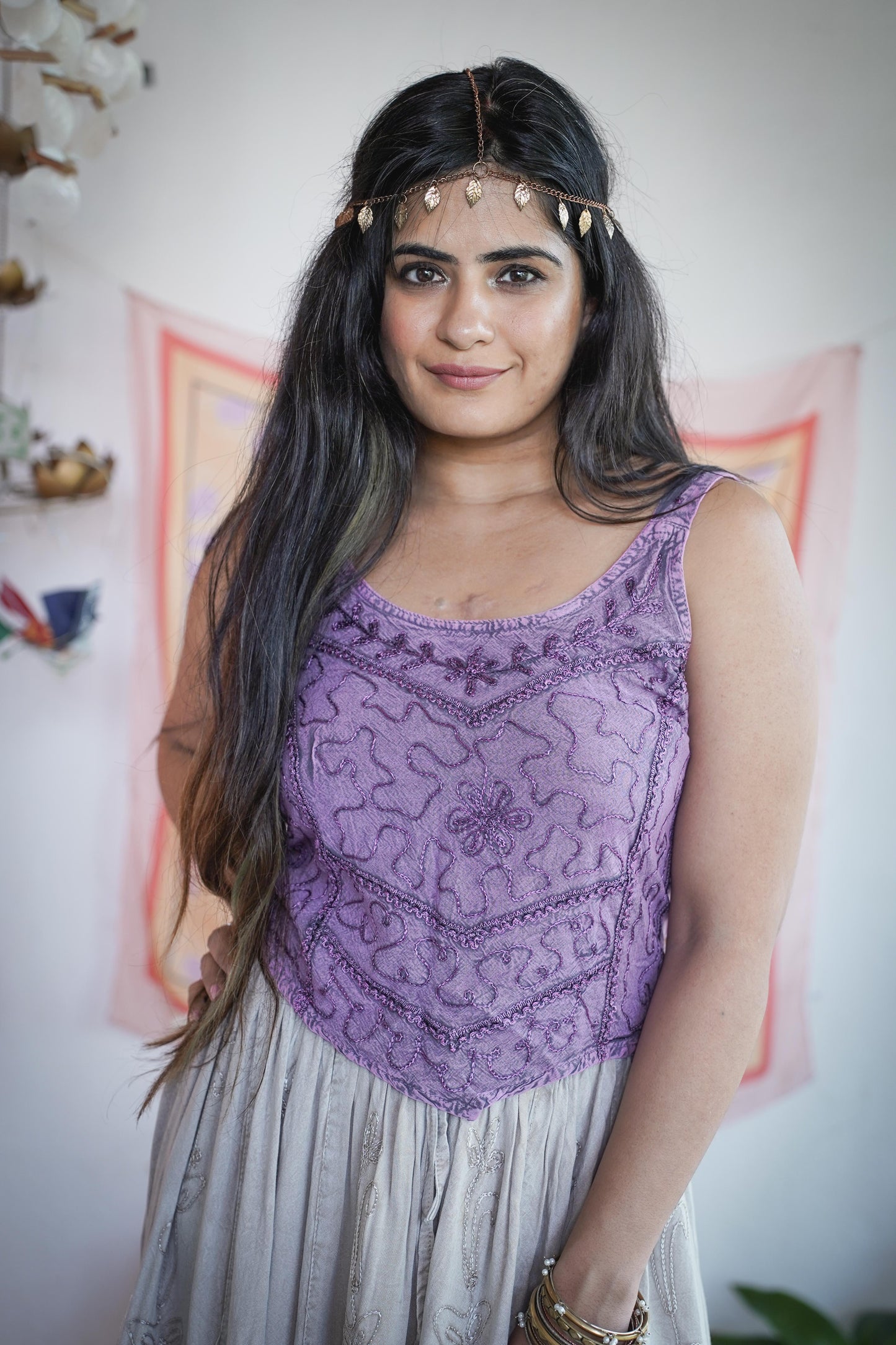 Lila Top