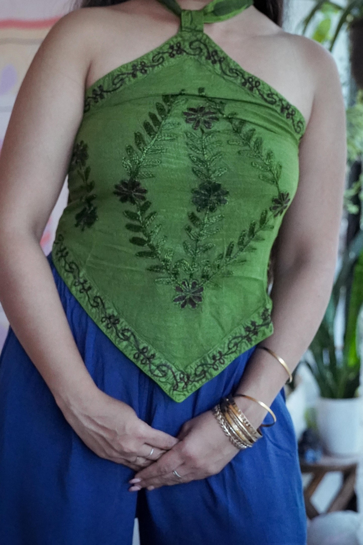 Neelam Halter Neck Top