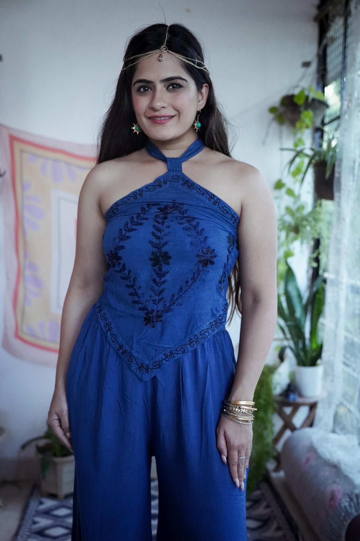 Neelam Halter Neck Top