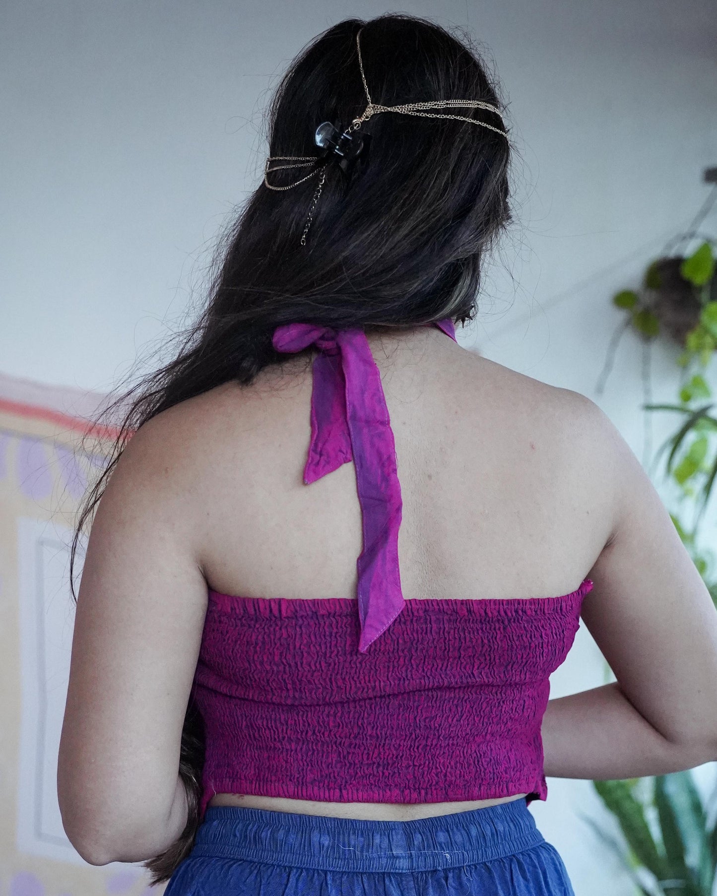 Neelam Halter Neck Top