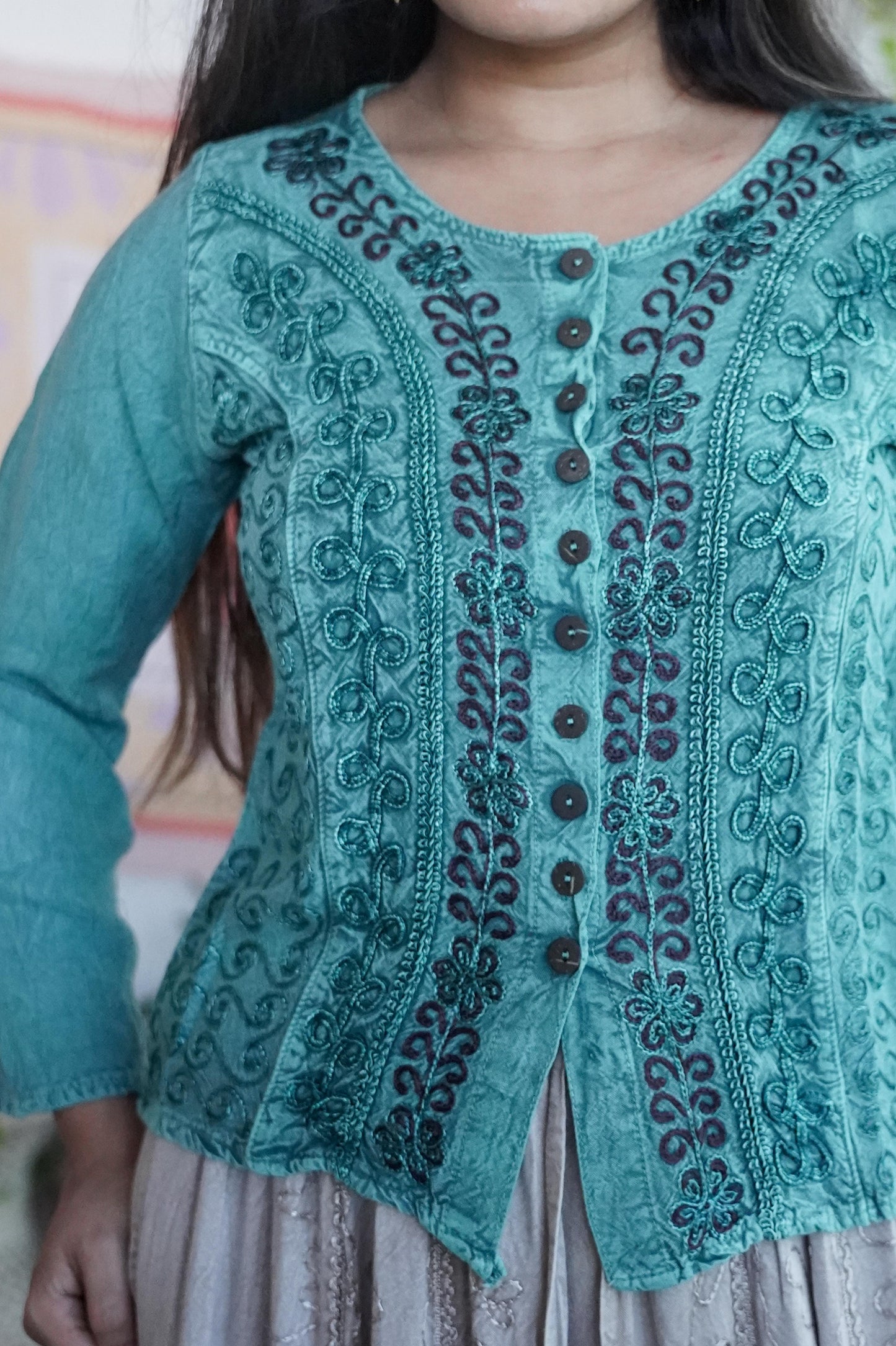 Saraswati Full Sleeves Top