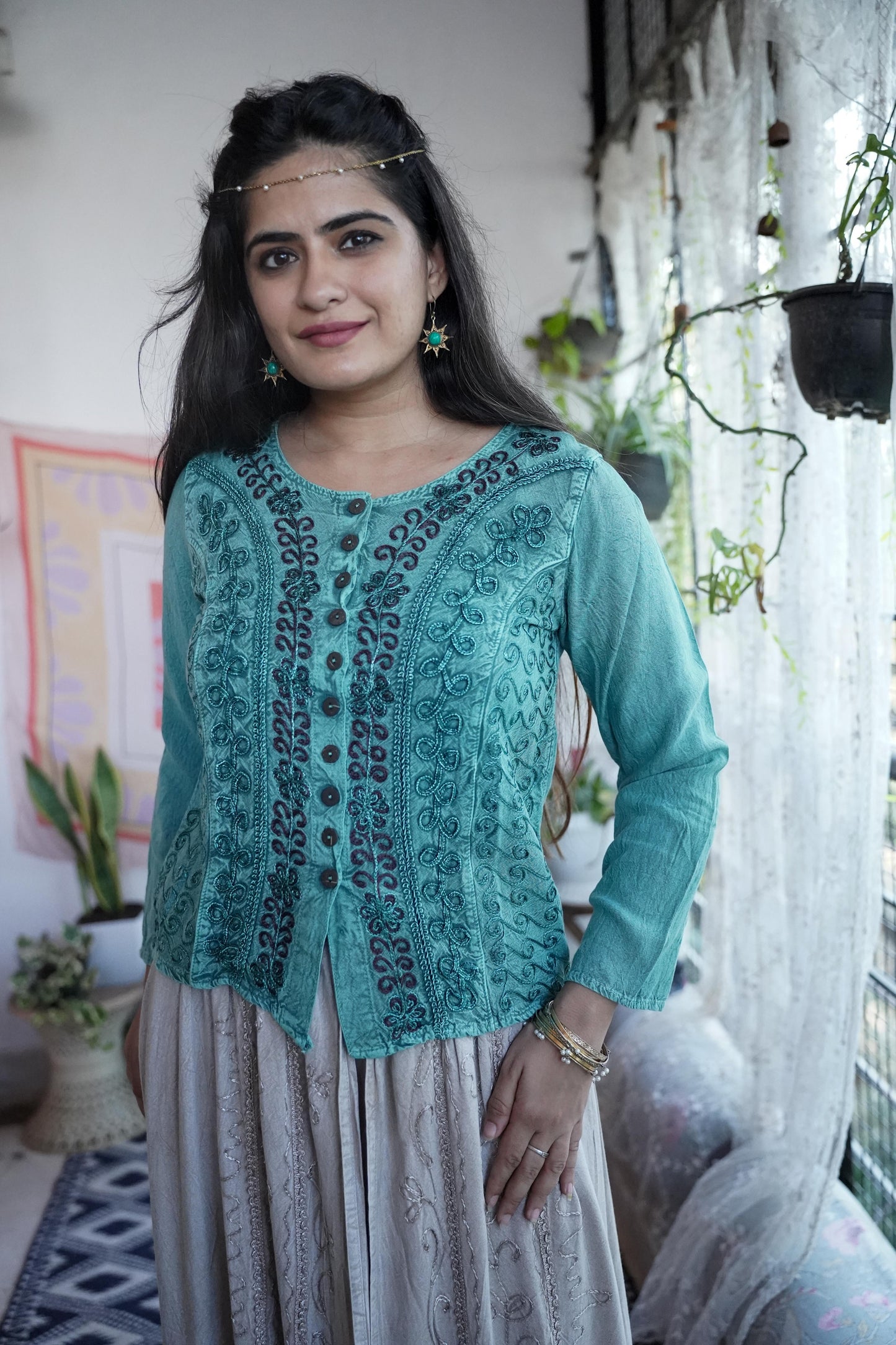 Saraswati Full Sleeves Top