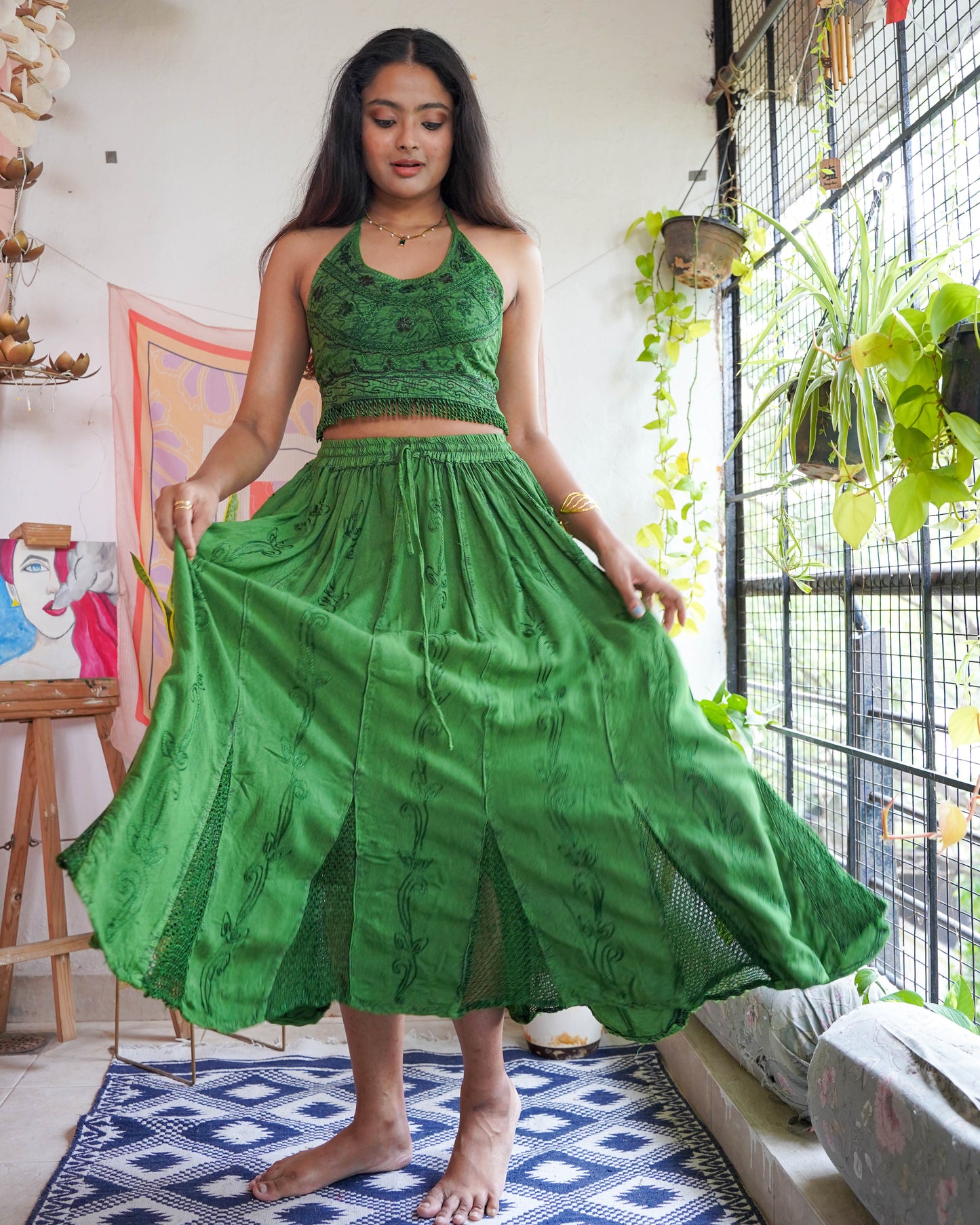 Nritya Tara Skirt Co-ords