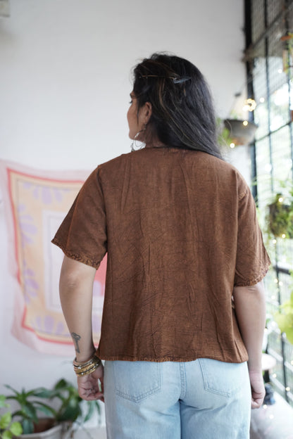 Rhea Relaxed Fit Top