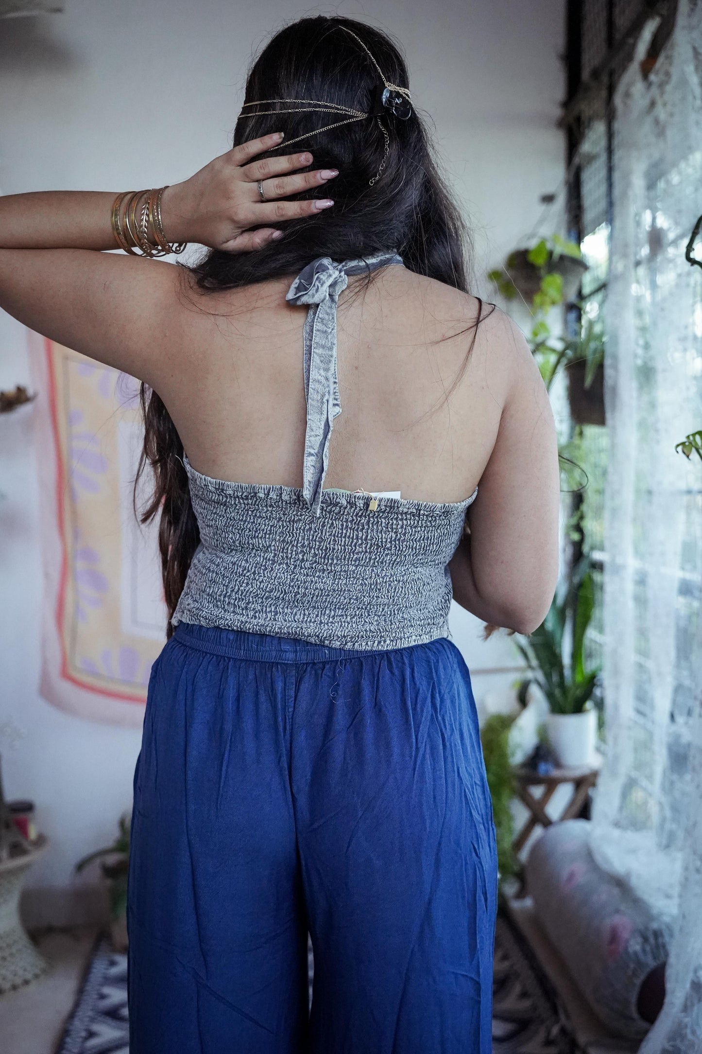Neelam Halter Neck Top