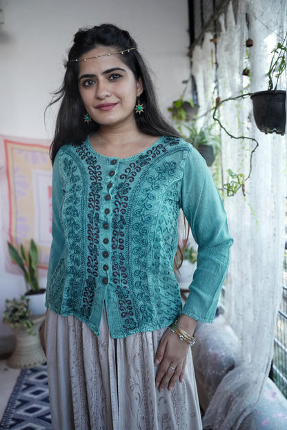 Saraswati Full Sleeves Top