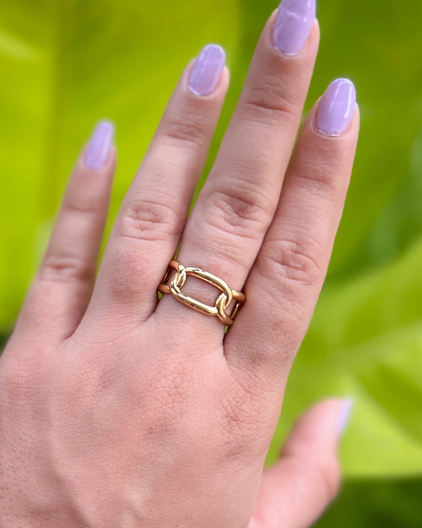 Celene Stainless Steel Anti-Tarnish Ring