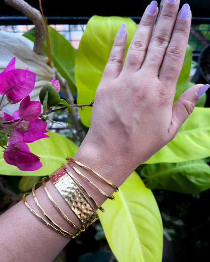Aaina Bangle Set Handcrafted with Brass