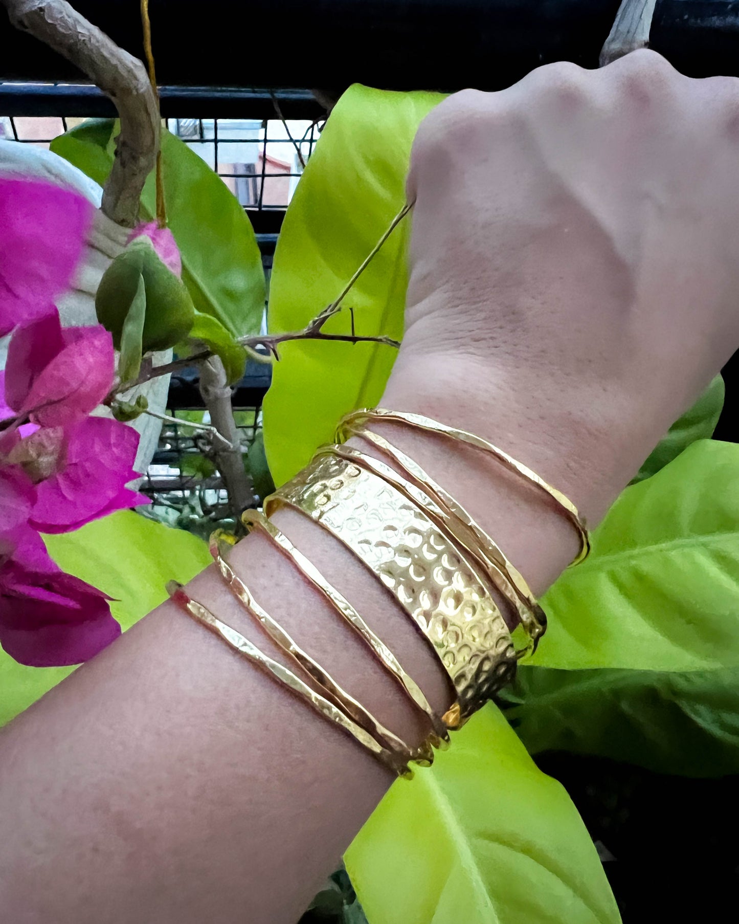 Aaina Bangle Set Handcrafted with Brass