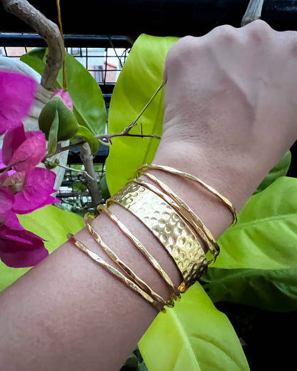Aaina Bangle Set Handcrafted with Brass